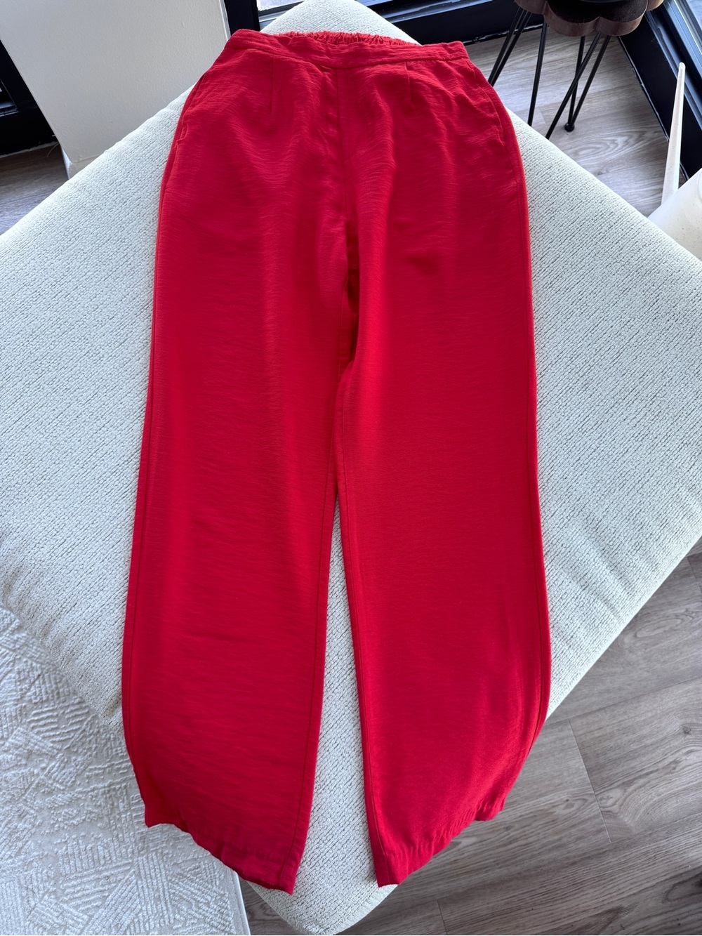 Women’s Red Pull-On Lounge Pants Size S